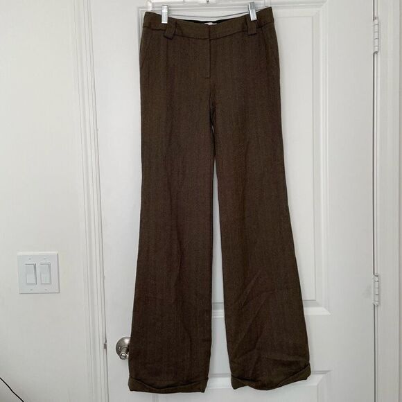 Adam Lippes Wool Wide Leg Pants Size Size 4 - Picture 1 of 6